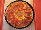 Quiche à la tomate et moutarde à l’ancienne