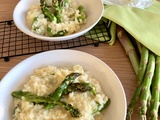 Risotto aux asperges vertes et Pavé d’Affinois