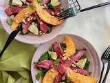 Salade de boeuf à la mangue