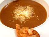 Soupe de poissons corse aux crevettes