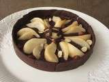 Tarte poires chocolat