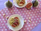 Tartelettes aux figues et à la pistache (sans gluten)