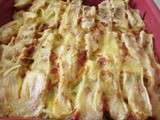 Tartiflette aux poireaux