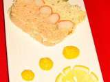 Terrine de poisson bicolore