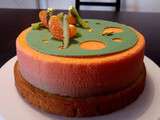 Entremet Orange Vanille Kiwi