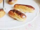 Mini eclairs au chocolat