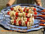 Brochettes de Poulet et Tomates Cerises