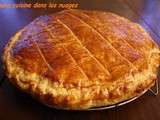 Galette des rois aux amandes caramélisées