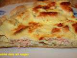 Quiche saumon fenouil et lait ribot