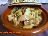 Tajine veau et persil racine