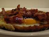 Oeufs au bacon et galette de pommes de terre façon Gordon Ramsay