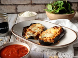 Aubergines farcies façon parmigiana