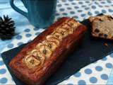 Banana cake moelleux aux fruits secs – sans gluten et sans lactose