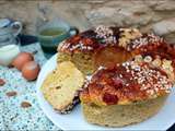 Brioche des rois extra moelleuse à la crème d’amandes à la vanille