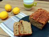 Cake au citron, flocons de riz et graines de chia – sans gluten, sans lactose et sans œufs