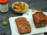 Cake lorrain aux noisettes et mirabelles