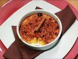 Crème brûlée de polenta aux épices – sans gluten