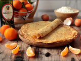 Crêpes de Nina Métayer – crêpes à la mandarine et fève tonka