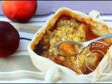 Crumble aux nectarines