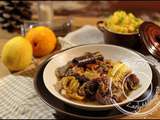 Daube de boeuf au vin rouge et aux épices