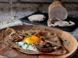 Galette à l’andouille de Guémené