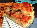 Galette des rois à la crème d’amandes, poire et chocolat