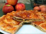 Galette des Rois à la frangipane et pommes caramélisées