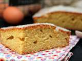 Gâteau extra-moelleux à la fleur d’oranger