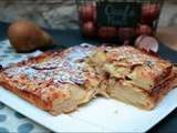 Gâteau invisible aux pommes et poires