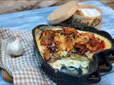 Gratin de pommes de terre au vin blanc et au Mont d’Or