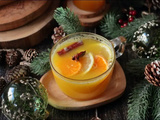 Jus d’orange chaud de Noël