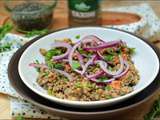 Lentilles du Puy au tahini et au cumin de Yotam Ottolenghi