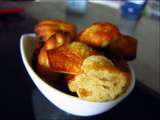 Madeleines à la pomme et à l’orange confite de Sophie Dudemaine