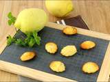 Madeleines au citron et à la menthe