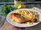 Poulet à l’estragon et au limoncello