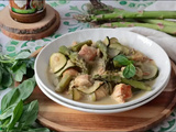 Poulet aux courgettes et lait de coco – à la mijoteuse