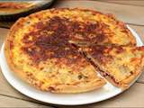 Quiche au thon et trio de poivrons