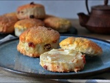 Scones aux raisins secs de Christophe Michalak