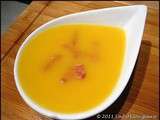 Soupe d’automne potiron & lardons