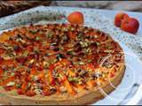 Tarte amandine pistache et abricots