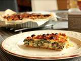 Tarte aux blettes, feta et noisettes