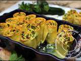 Wraps de lasagnes aux courgettes