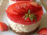 Entremet Rhubarbe Fraise