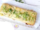 Gâteau Invisible Courgettes Cheddar avec ou sans gluten ni lactose