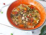 Minestrone au Lard