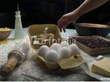 Oeufs au café, sur leur lit de crème de courge