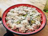 Rubans de Courgettes farcis