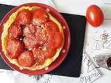 Tarte Tatin Tomate Chèvre et Safran