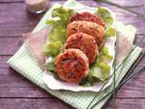 Croquettes de quinoa au poivron rouge et à la feta