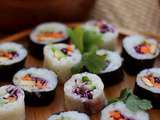 Makis vegan pour mon bento